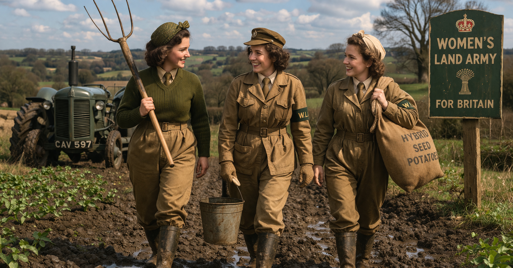 Talk – Women’s Land Army – ‘The Land Army fights in the fields!’